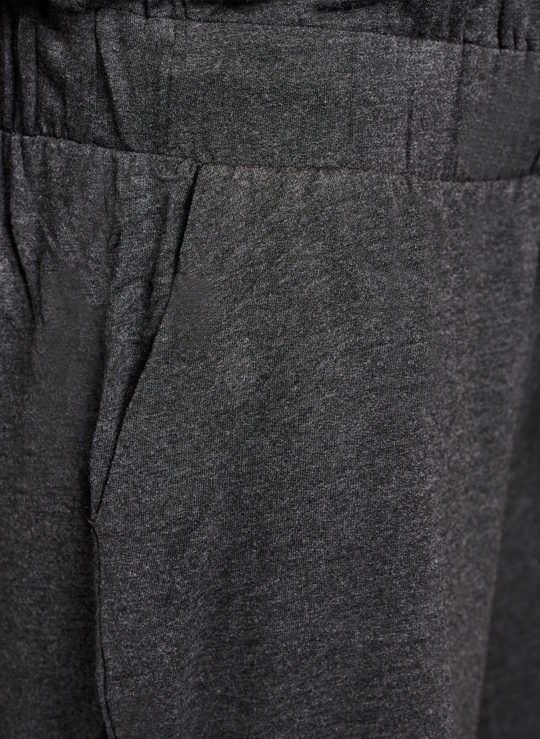 Zizzi Jumpsuit med korte ben, Gr&aring;, Packshot image number 2