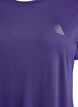 Lang trengings T-skjorte, Lilla, Packshot image number 2