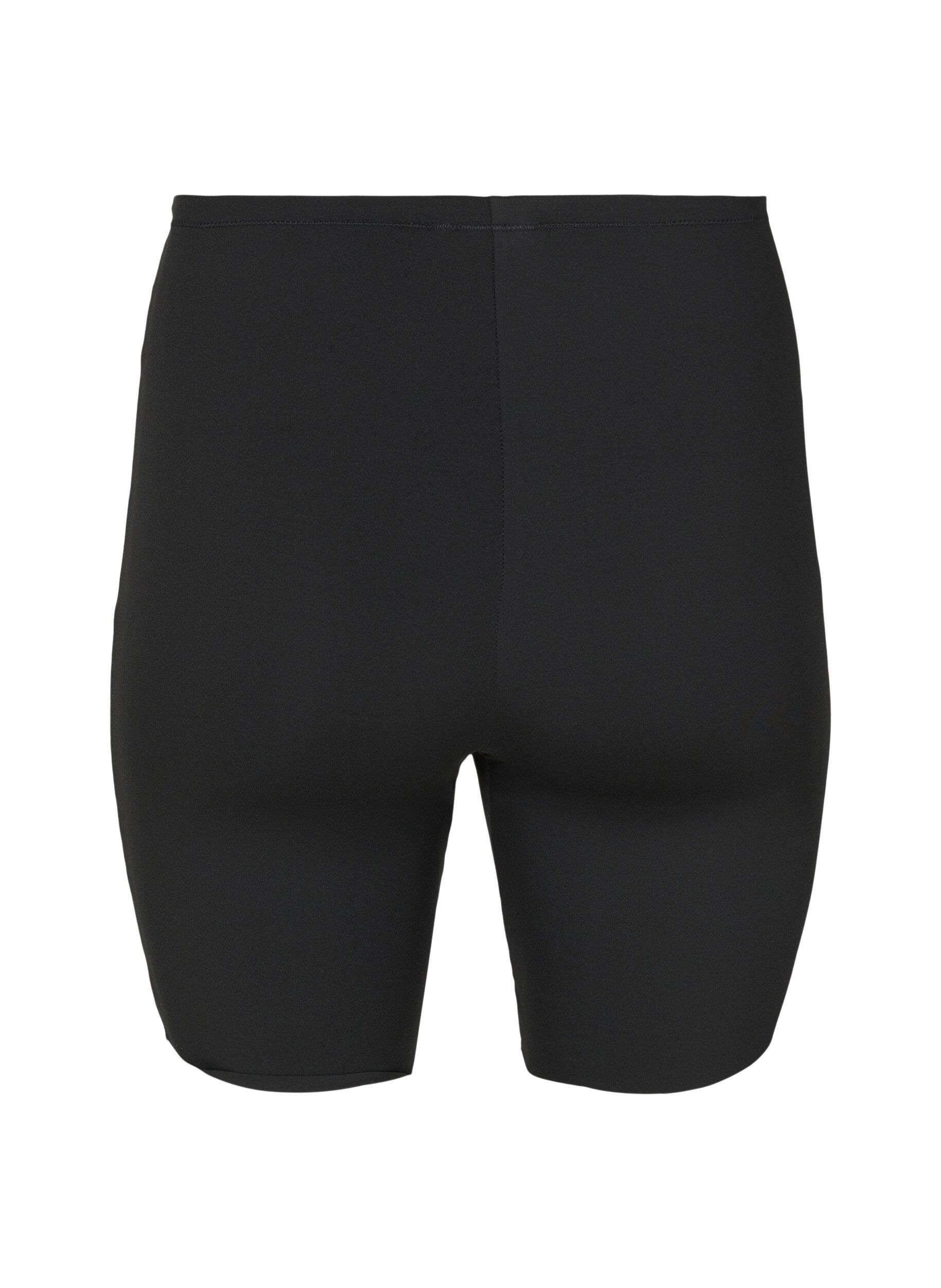 Zizzi Light shapewear shorts med h&oslash;yt liv, Svart, Packshot image number 1