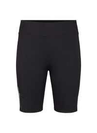 Tettsittende treningsshorts med logo