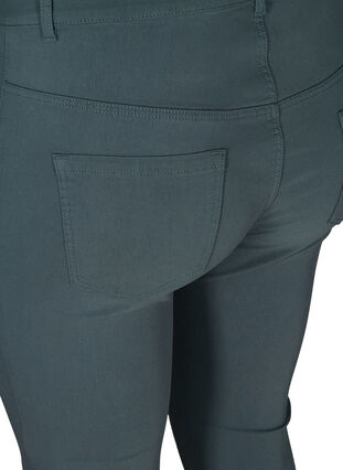 Slim fit bukser med lommer, Dark Slate, Packshot image number 3
