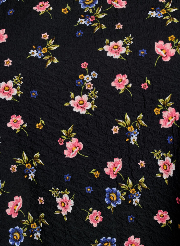 FLASH – Ermeløs topp med tekstur, Svart, Packshot image number 2