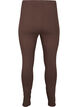 Fôret tights i bomull, Brun, Packshot image number 1