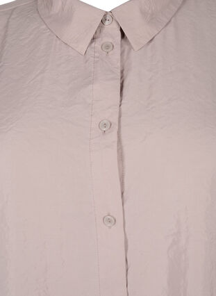 Zizzi Langermet skjorte i Tencel ™ Modal, Goat, Packshot image number 2