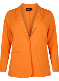 Blazer med lommer, Vibrant Orange, Packshot