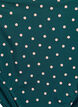 Høy midje bikinibukser med polka prikker, Grønn, Packshot image number 2