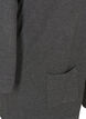 Lang, strikket cardigan i en viskoseblanding, Gr&aring;, Packshot image number 3