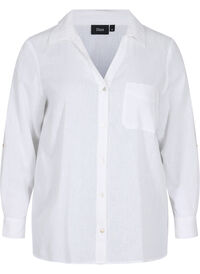 Skjortebluse med knappelukking