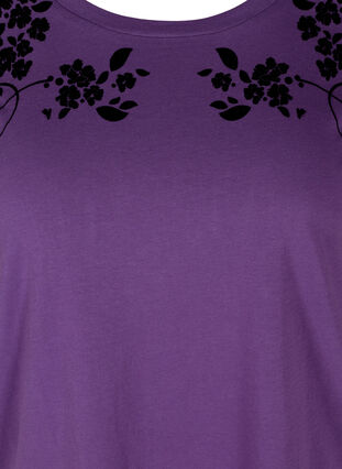 Kortermet T-skjorte med mønster, Majesty, Packshot image number 2