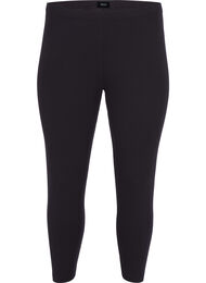 Basis 3/4 leggings i viskose, Black