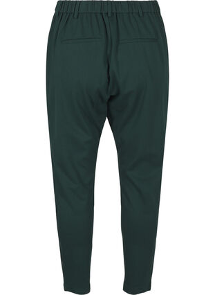 Zizzi Croppede Maddison-bukser, Grønn, Packshot image number 1