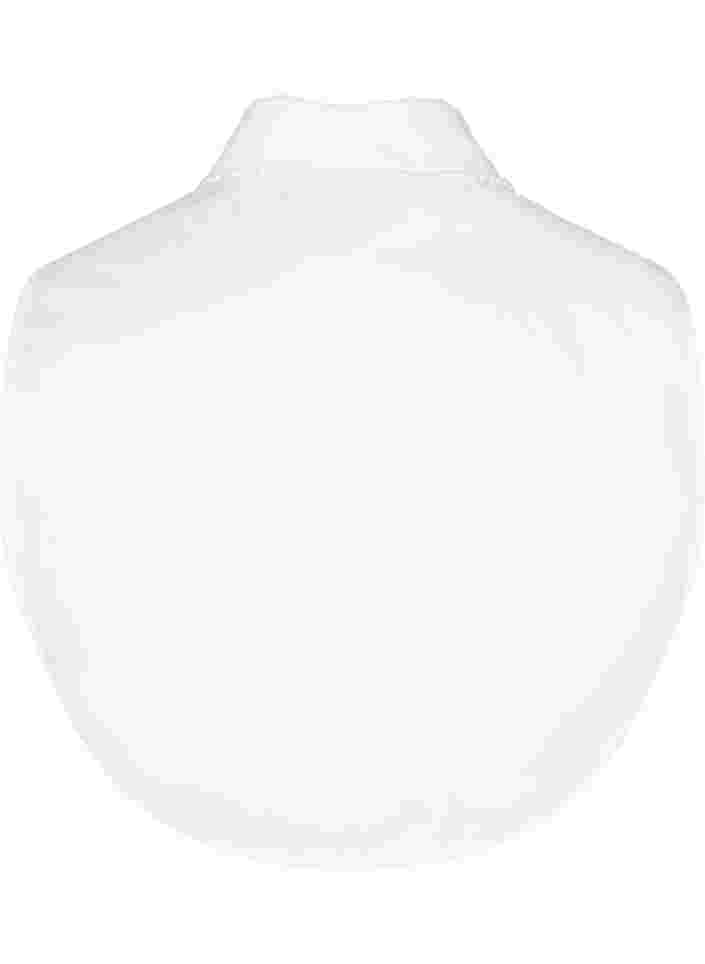 Skjortekrage med perler, Bright White, Packshot image number 1