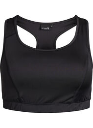Sports-bh med racerback, Svart