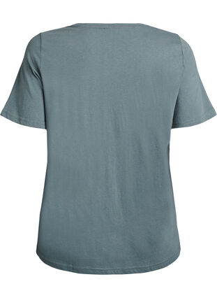 Zizzi FLASH - T-skjorte med trykk, Grønn, Packshot image number 1