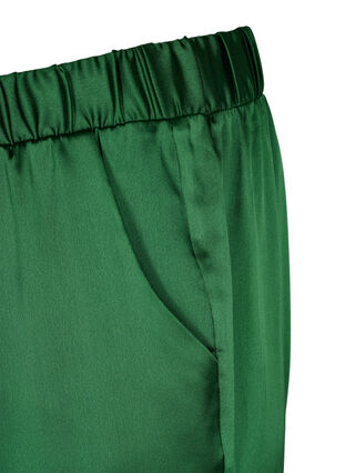 Løse bukser med lommer og strikkant, Formal Garden, Packshot image number 3
