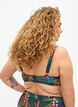 Bikini-BH med bøyler og trykk, Grønn, Model image number 1