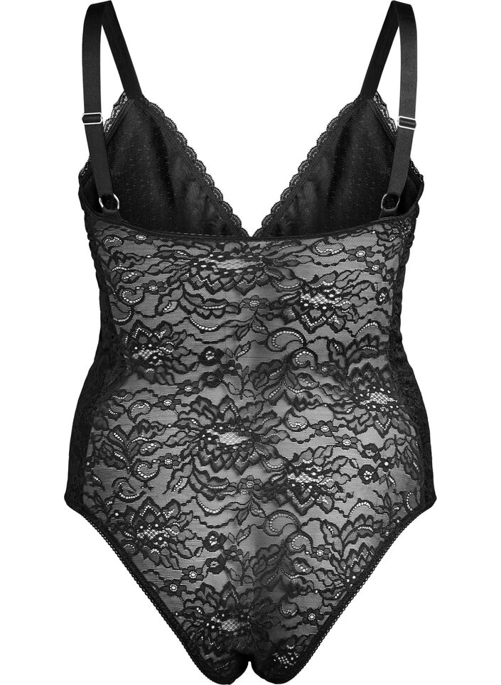 Blonder body med shapewear-effekt, Svart, Packshot image number 1