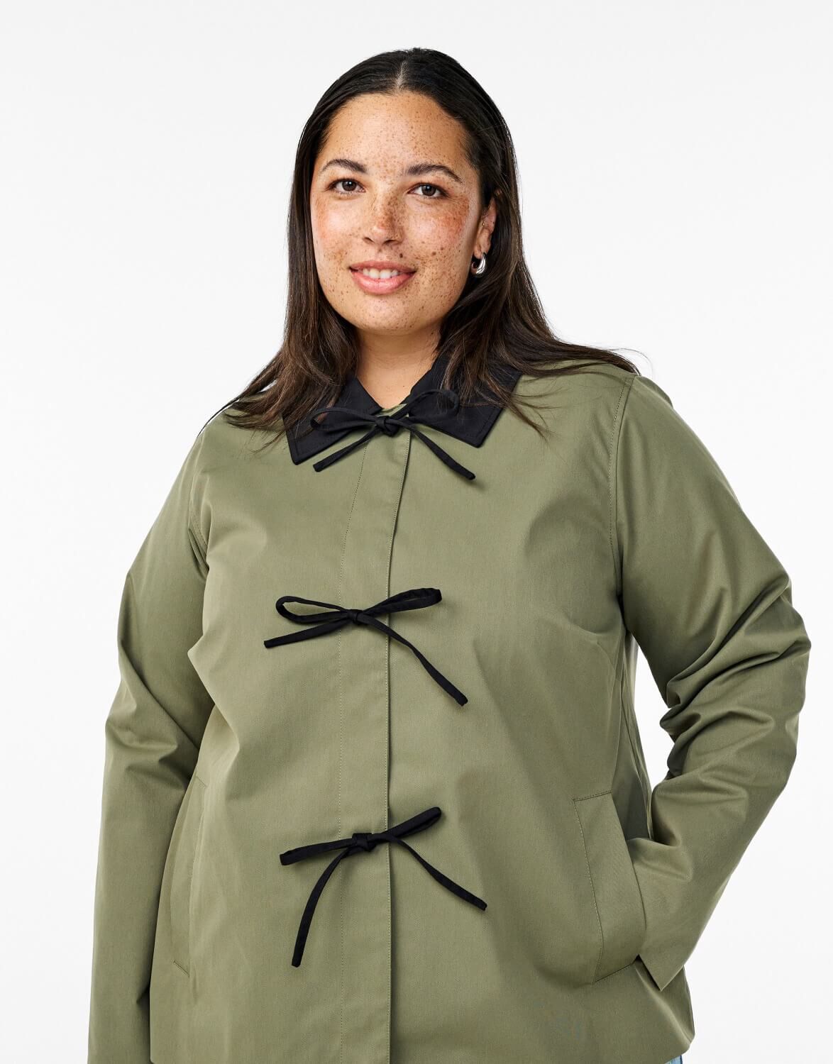 Trenchcoat dame sales plus size