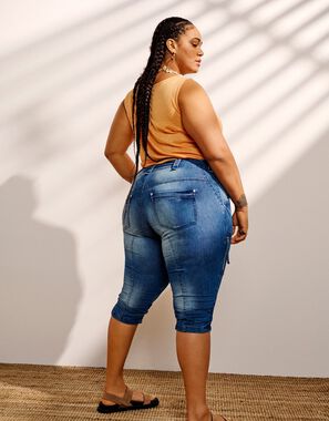 3/4 jeans