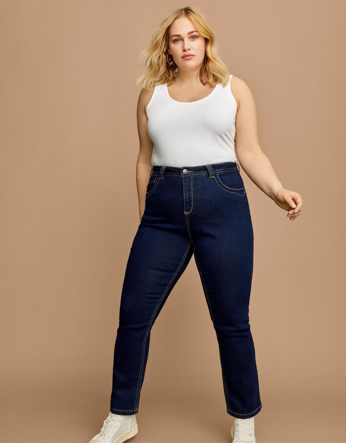 Super high discount waist bukse