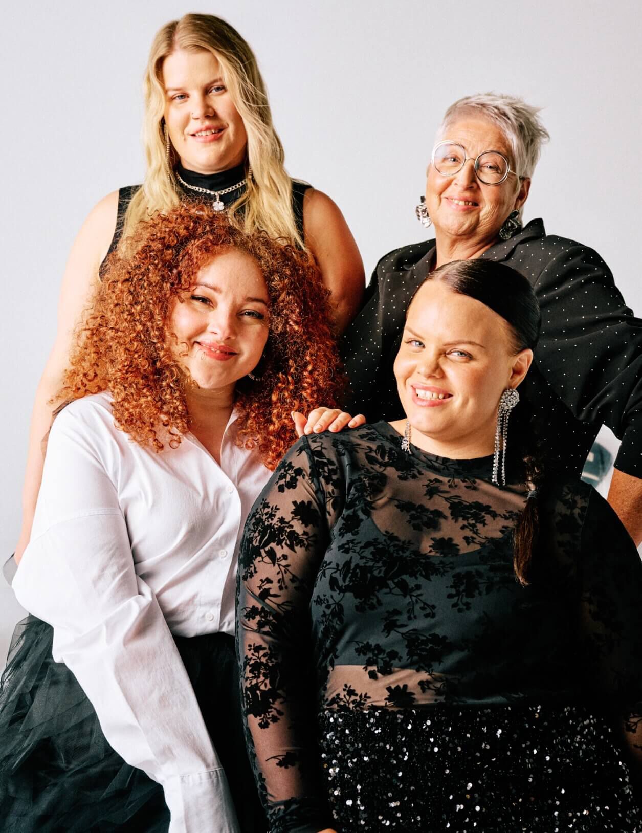 R&oslash;de festtopper & festbluser