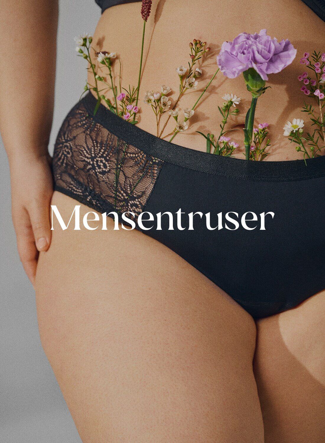 Truser med høyt liv i store størrelser til dame - Størrelse 40-64 - Zizzi