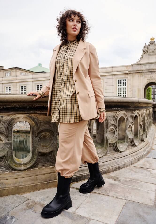The iconic checkered pattern