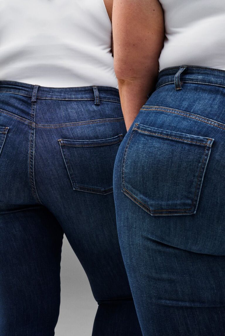 1 et par jeans – 3 kroppsfasonger