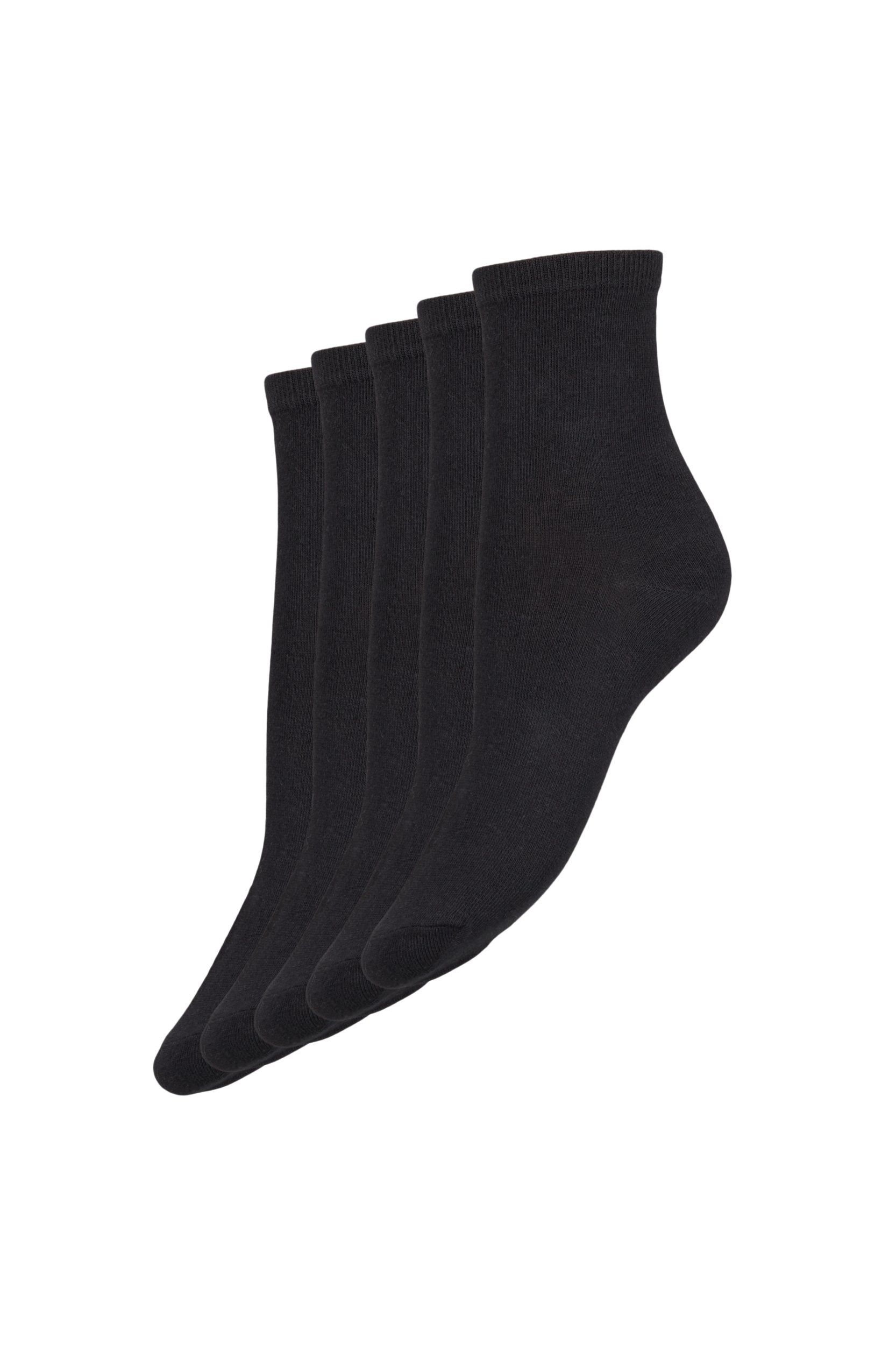 Basis sokker, 5 stk., Black