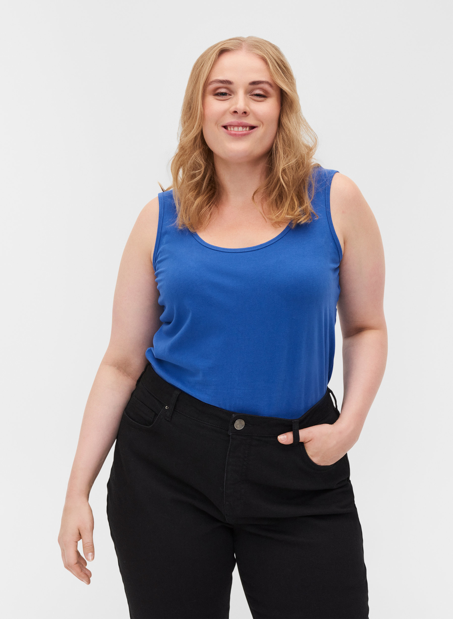 Basistopp, Dazzling Blue, Model