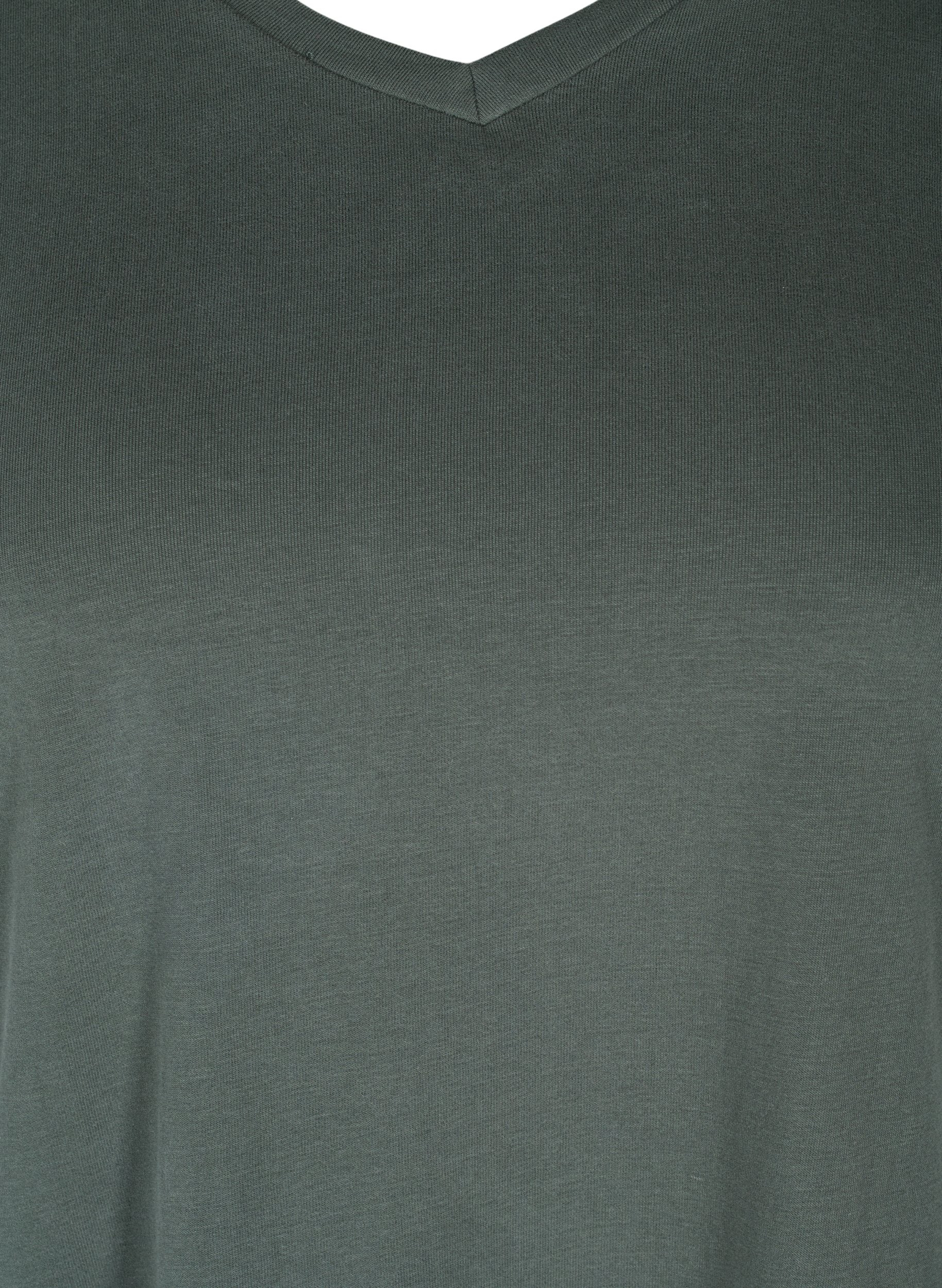 Basis T-skjorte med V-hals, Urban Chic, Packshot image number 2