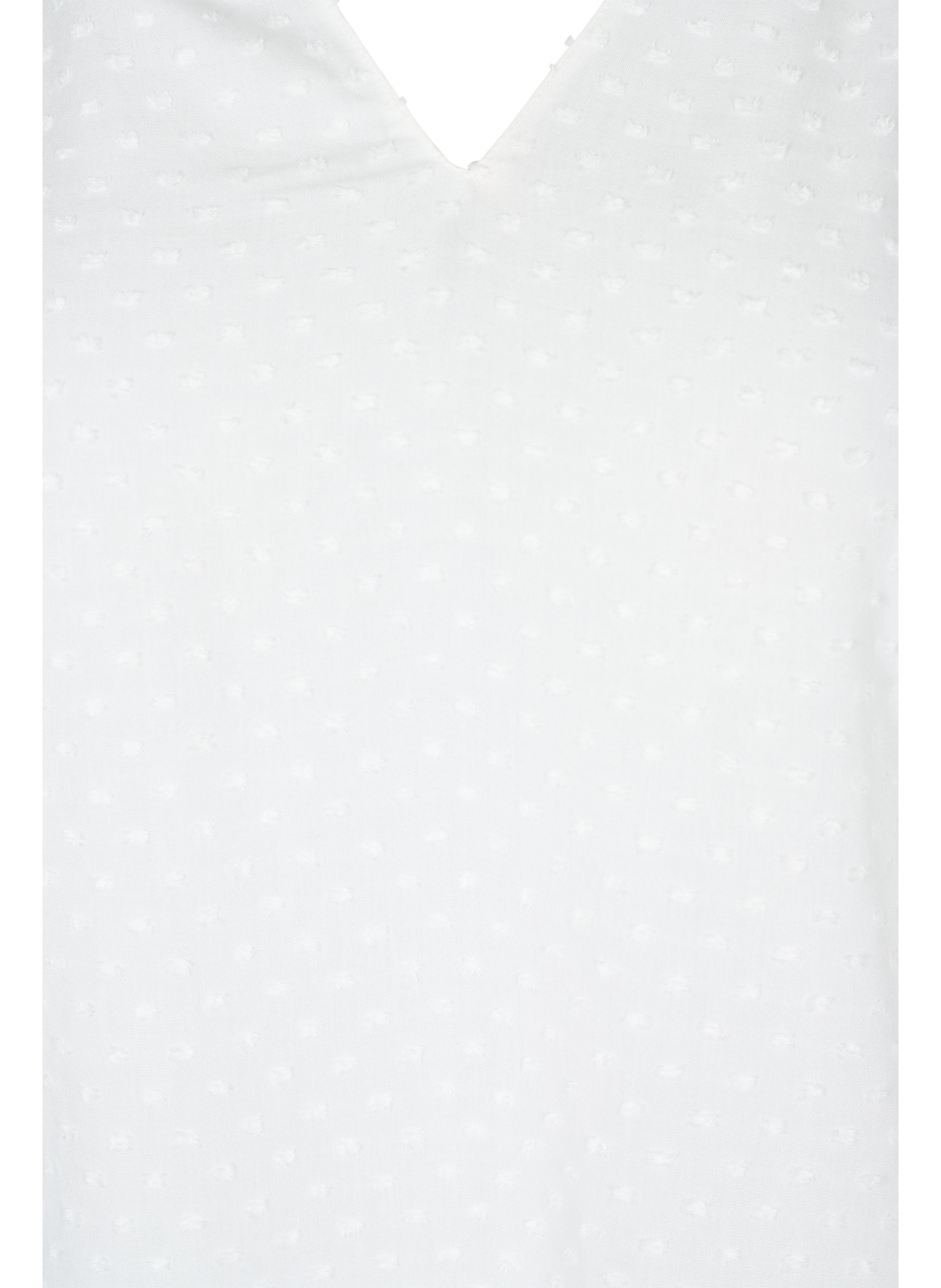 Langermet bluse med smock- og volangdetaljer, Bright White, Packshot image number 2