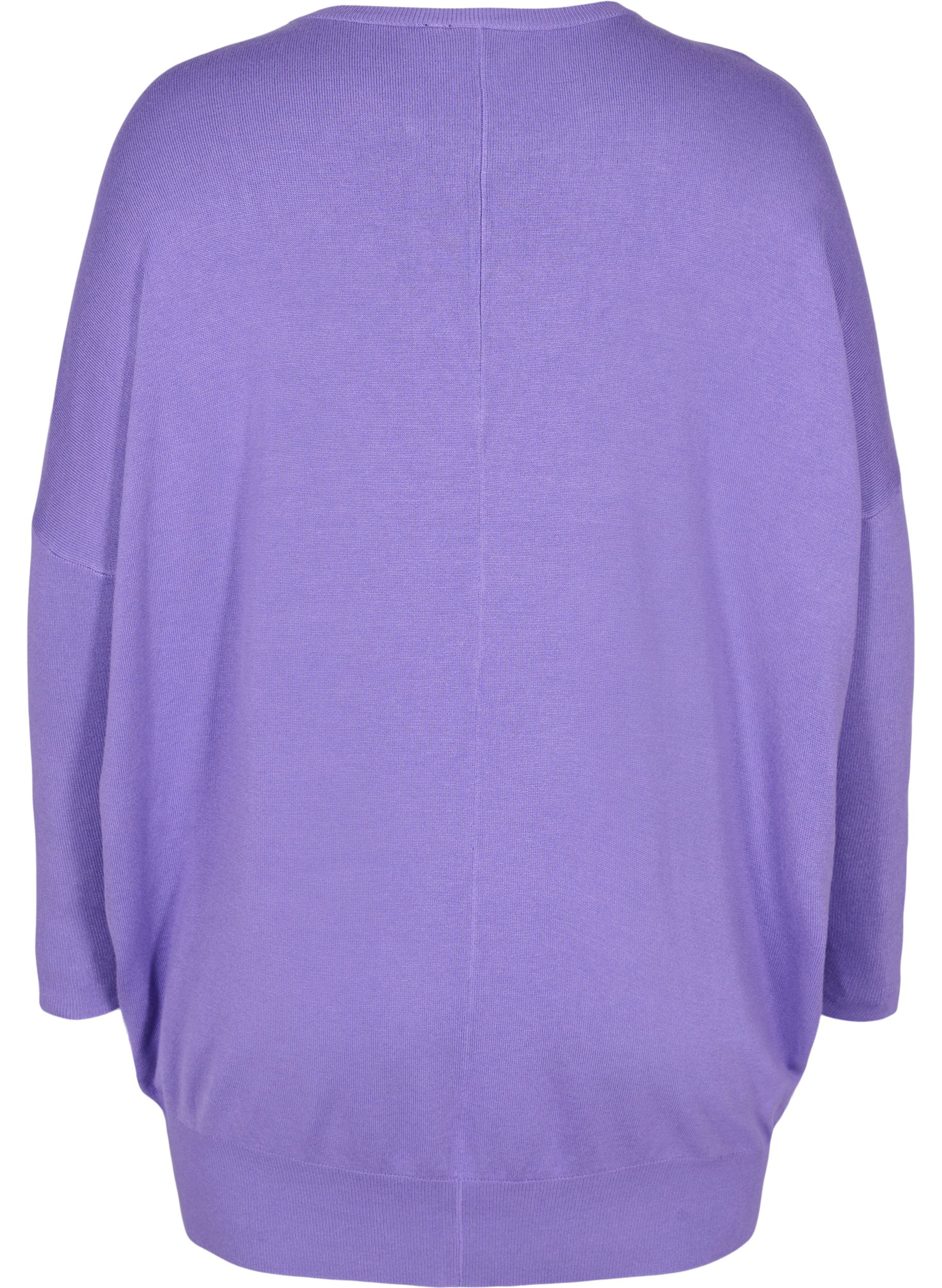 Strikket genser, Paisley Purple, Packshot image number 1