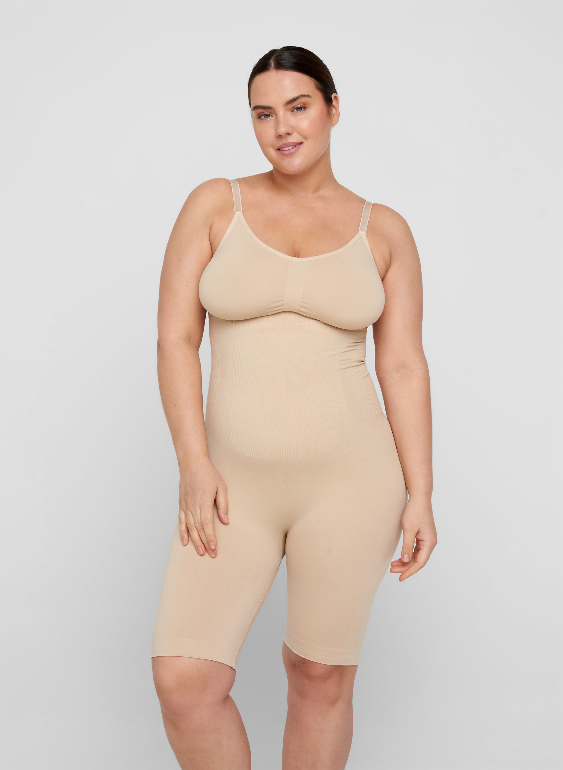Shapewear bodysuit, Nude, Model