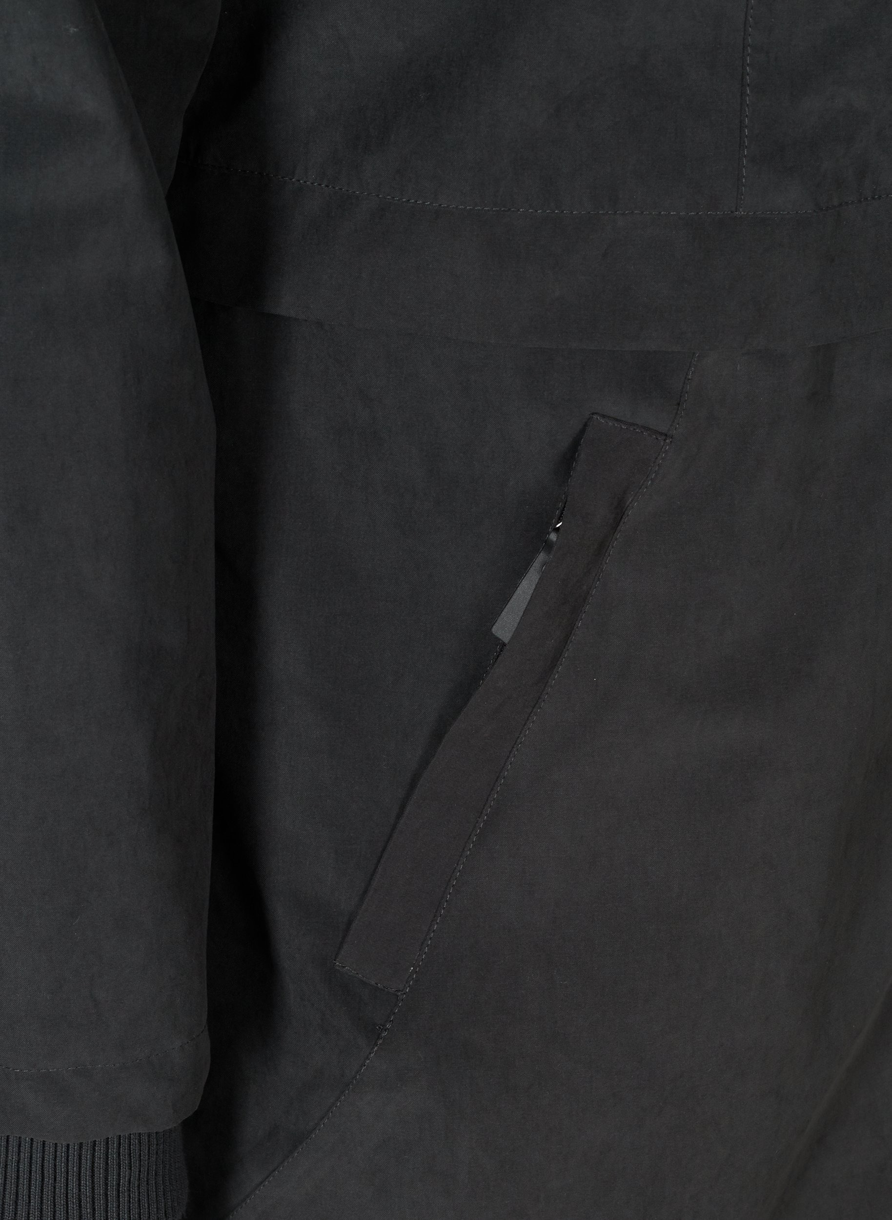Vanntett vinterjakke med avtagbar hette, Grey as sample, Packshot image number 3