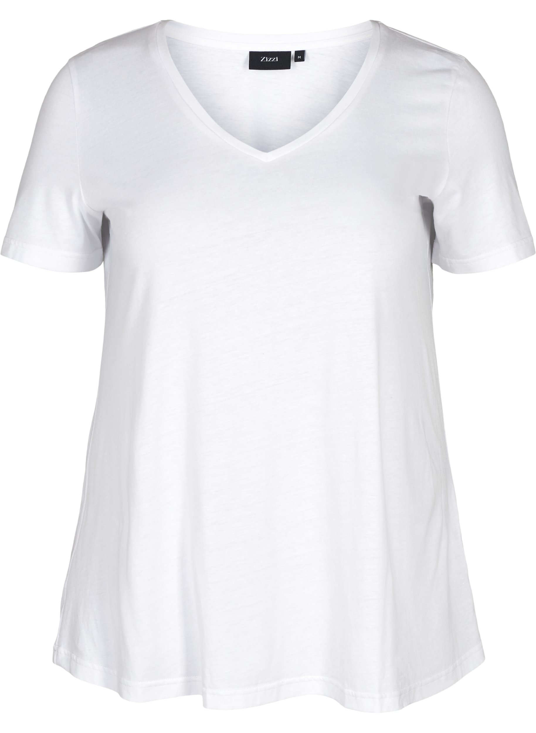 T-skjorte, Bright White, Packshot image number 0