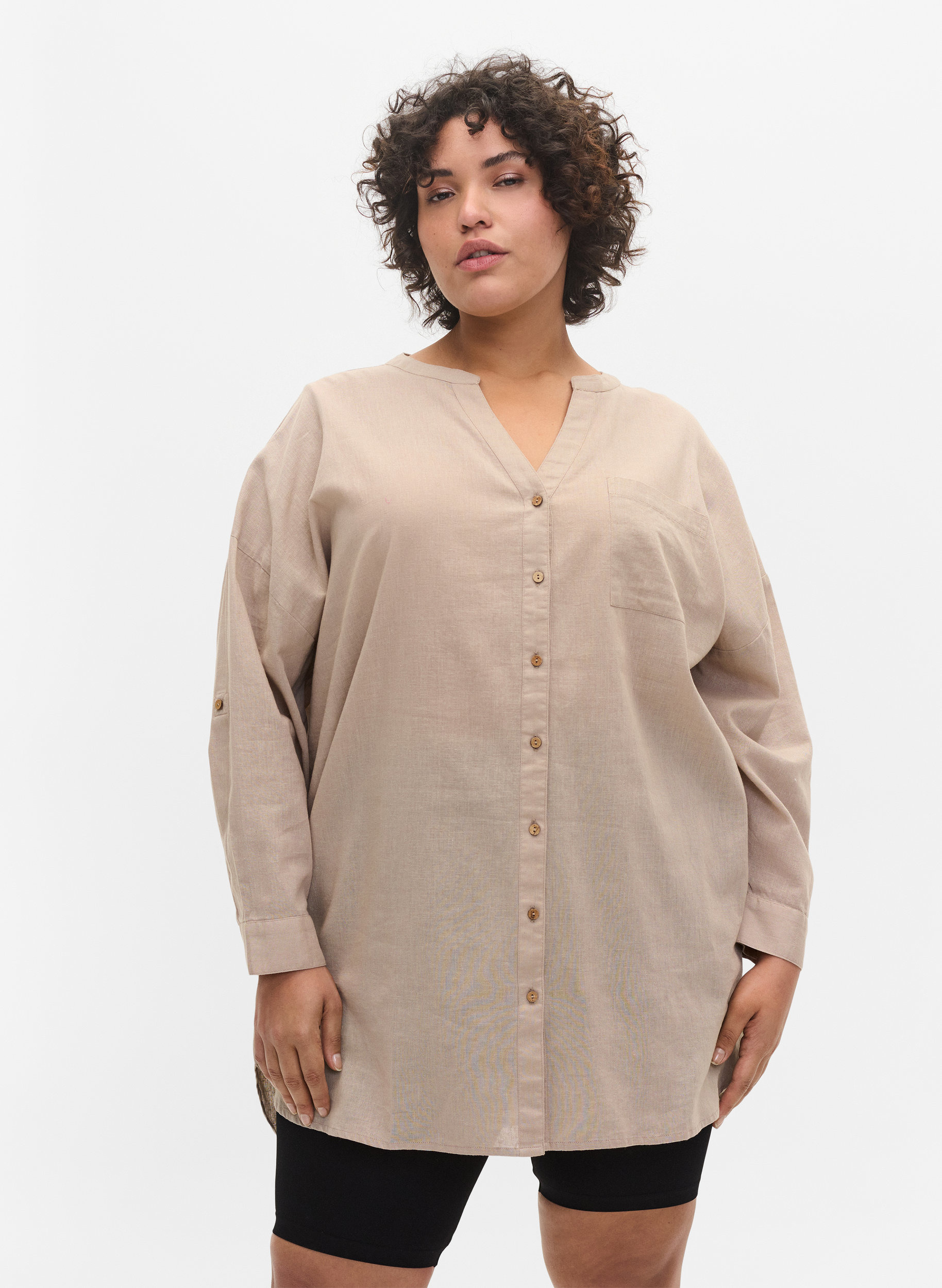 knappelukking, Simply Taupe, Model