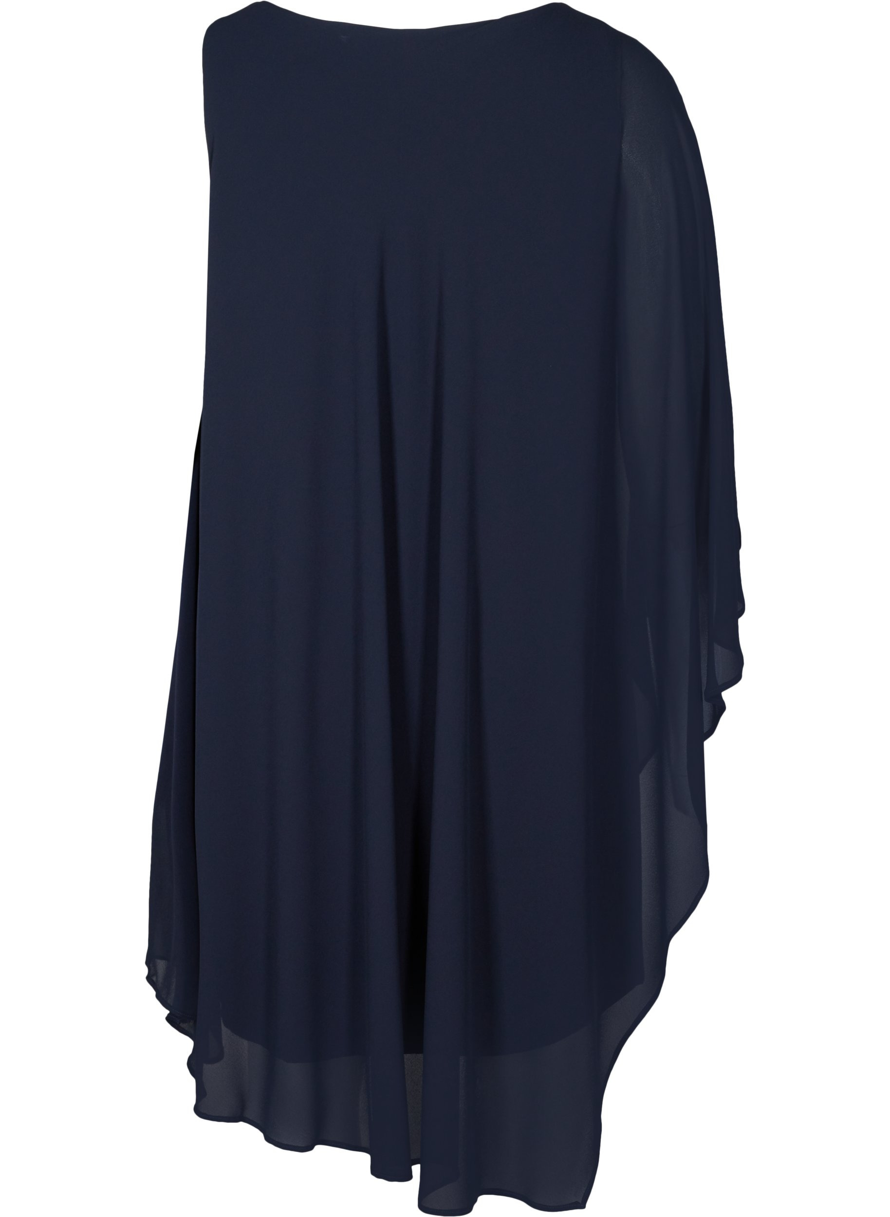 One-shoulder-kjole med A-form, Night Sky, Packshot image number 1