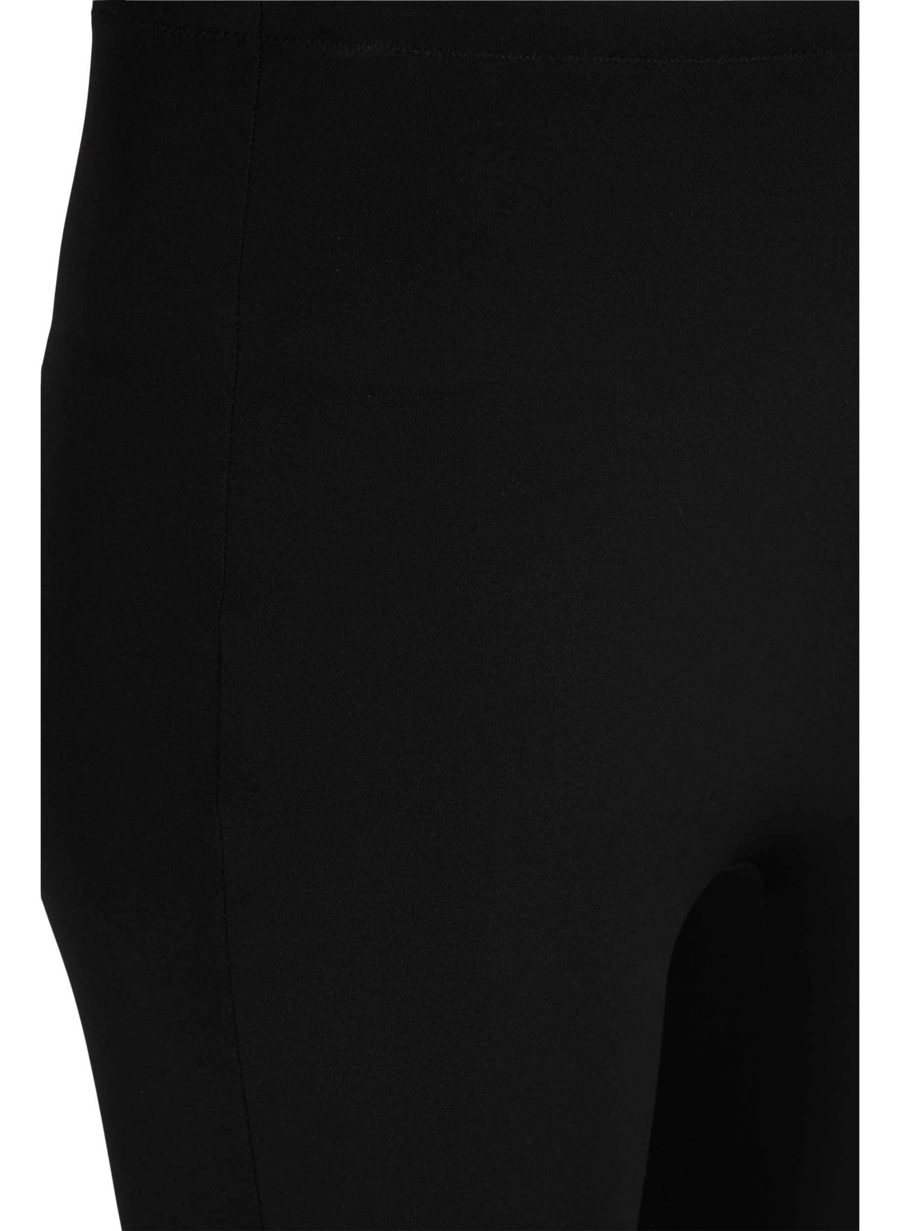Light shapewear shorts med høyt liv, Black, Packshot image number 2