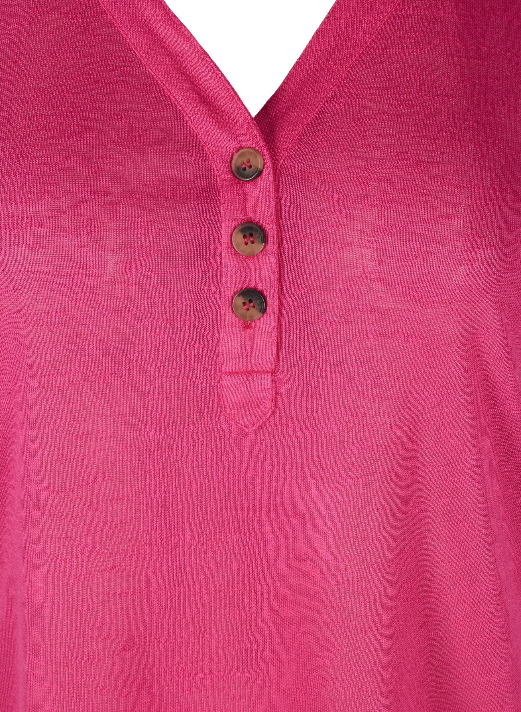 T-skjorte, Fuchsia Purple, Packshot image number 2