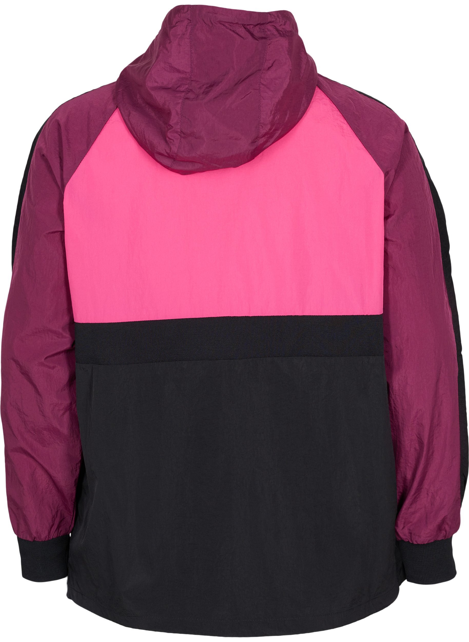 Treningsjakke med colorblock, Black Comb, Packshot image number 1
