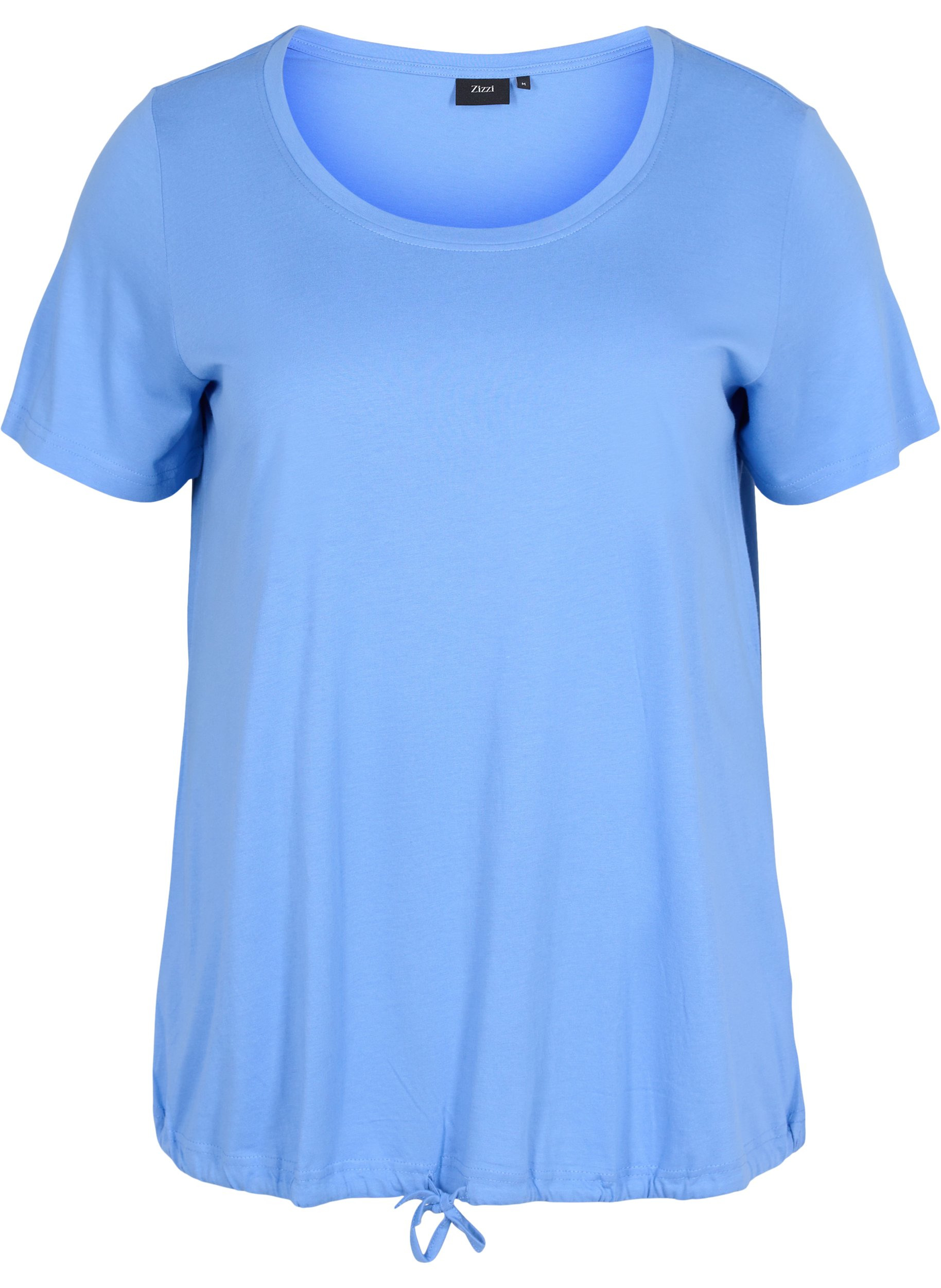 T-skjorte med justerbar bunn, Ultramarine, Packshot image number 0