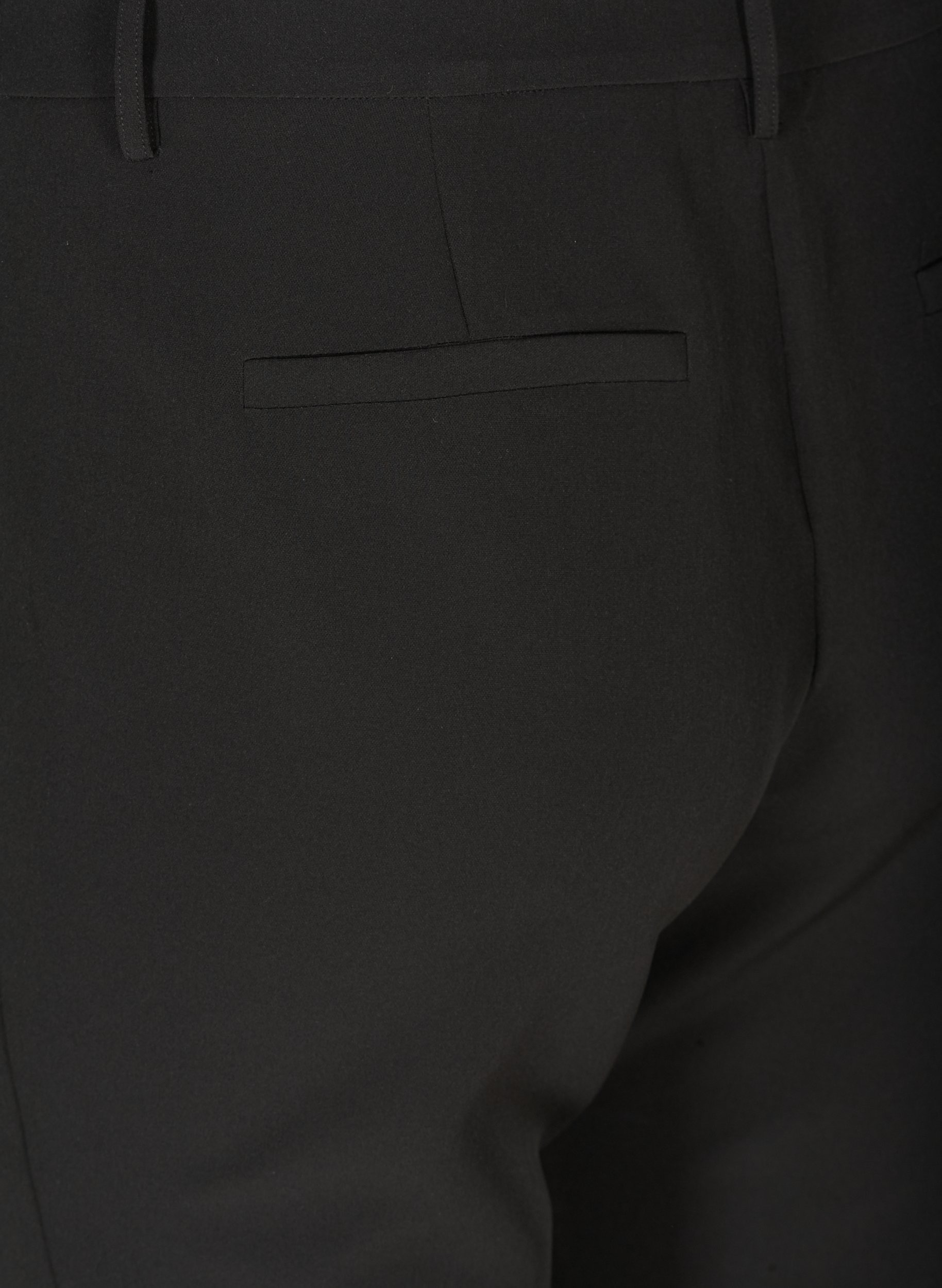 Klassiske bukser med ankellengde, Black, Packshot image number 3