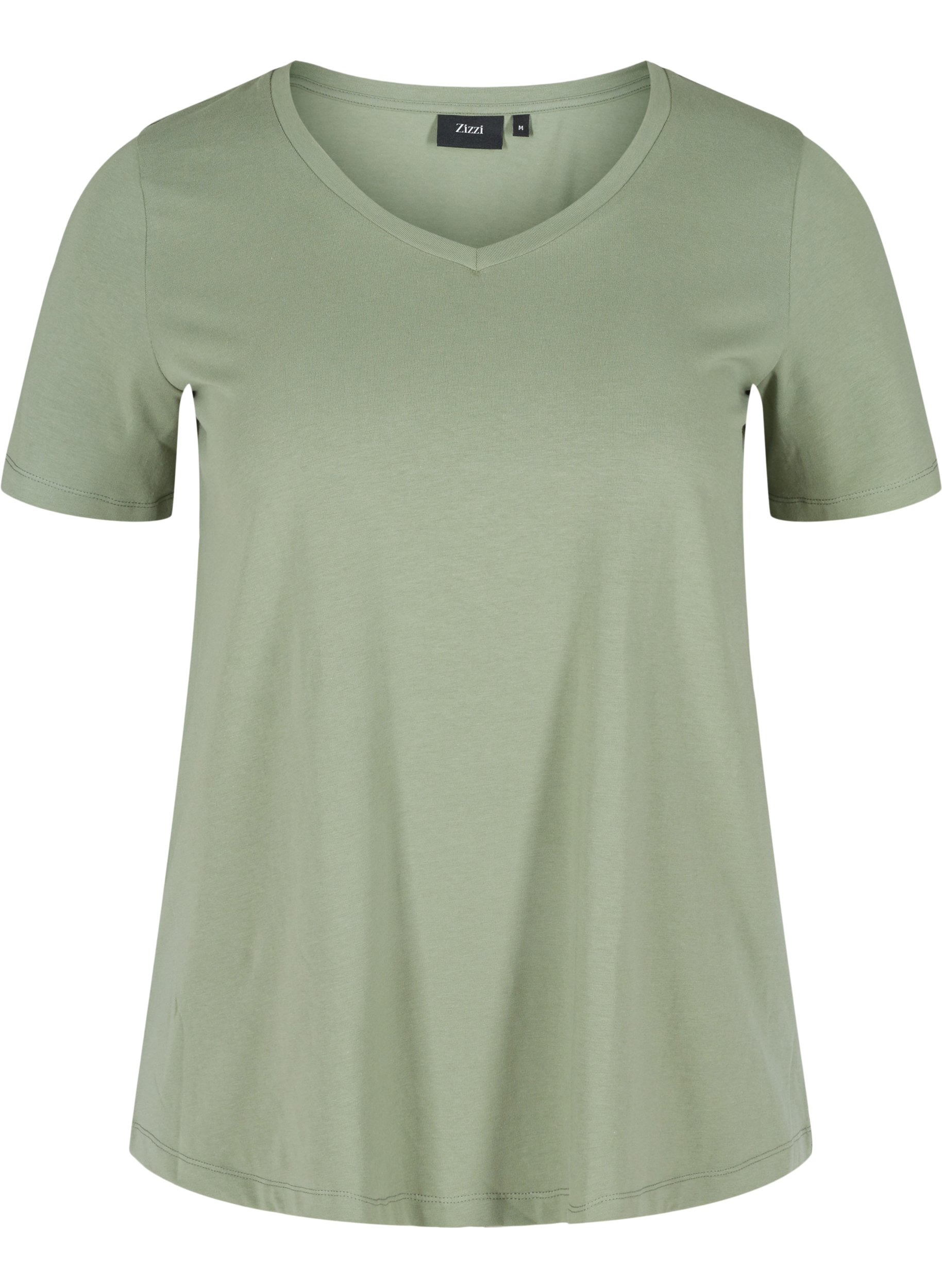 Basis t-skjorte, Agave Green, Packshot image number 0
